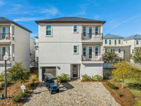 White Coral Chateau With Golf Cart And Heated Pool